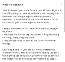 Load image into Gallery viewer, On the farm flip a flap book