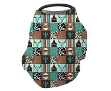 Load image into Gallery viewer, Howdy baby multi use car seat cover
