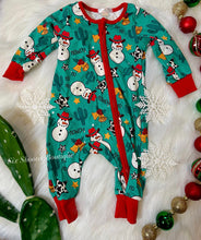 Load image into Gallery viewer, Howdy snowman sleeper
