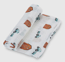 Load image into Gallery viewer, Farm babe swaddle blanket