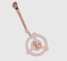 Load image into Gallery viewer, Howdy teething ring clip
