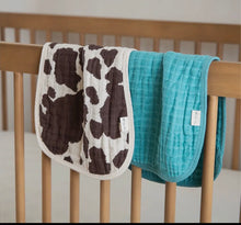 Load image into Gallery viewer, Giddy up bay burp cloths