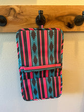 Load image into Gallery viewer, Retro cowgirl Aztec travel toiletry bag