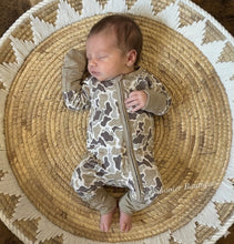 Load image into Gallery viewer, Camo bamboo baby sleeper