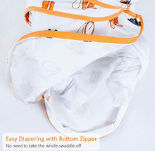 Load image into Gallery viewer, Better in boots cotton baby swaddle sack