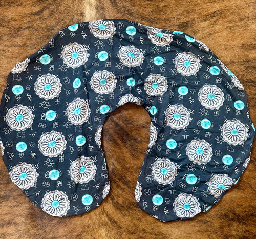 Concho brand baby boppy pillow cover