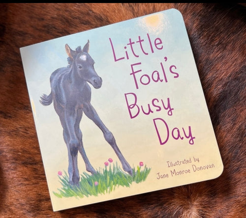 Little foals busy day kids book