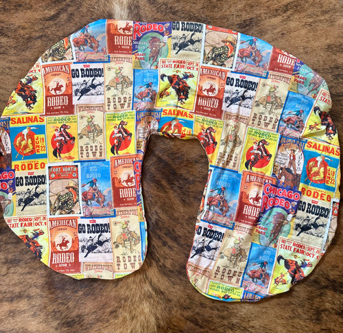 Rodeo life baby boppy pillow cover