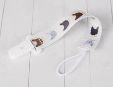 Load image into Gallery viewer, Chicken baby pacifier clip