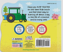 Load image into Gallery viewer, Busy tractor kids book