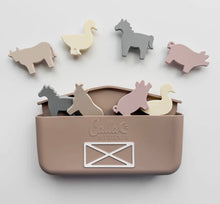 Load image into Gallery viewer, Farm kid’s suction play set