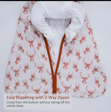 Load image into Gallery viewer, Oh deer baby sleep sack