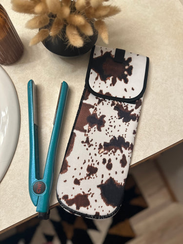 Cowprint hot tools travel case