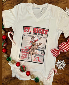 Christmas rodeo tee (sale)