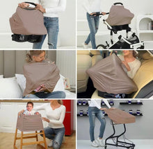 Load image into Gallery viewer, Howdy baby multi use car seat cover