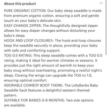 Load image into Gallery viewer, Better in boots baby swaddle