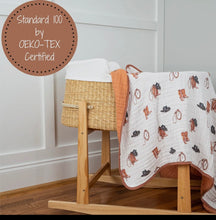 Load image into Gallery viewer, Life is better in boots baby/ toddler muslin blanket