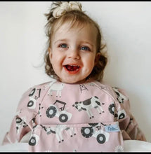 Load image into Gallery viewer, Farm girl long sleeve bib