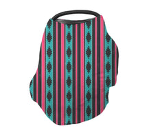 Load image into Gallery viewer, Retro Aztec car seat cover multi use
