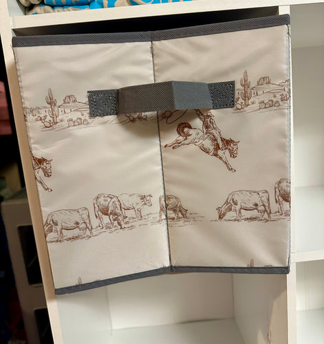 Western life storage bin