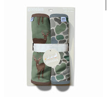 Load image into Gallery viewer, Deer baby burp cloth set