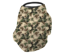 Load image into Gallery viewer, Duck camo car seat multi use cover