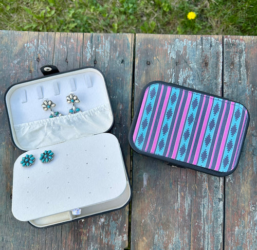 90s Aztec jewelry box