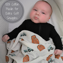 Load image into Gallery viewer, Farm babe swaddle blanket