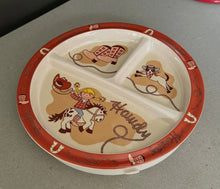 Load image into Gallery viewer, Howdy cowgirl suction plate