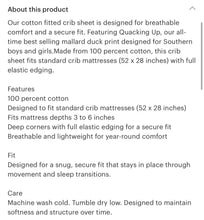 Load image into Gallery viewer, Quaking up crib sheet