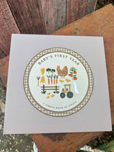 Load image into Gallery viewer, Farm baby book of firsts