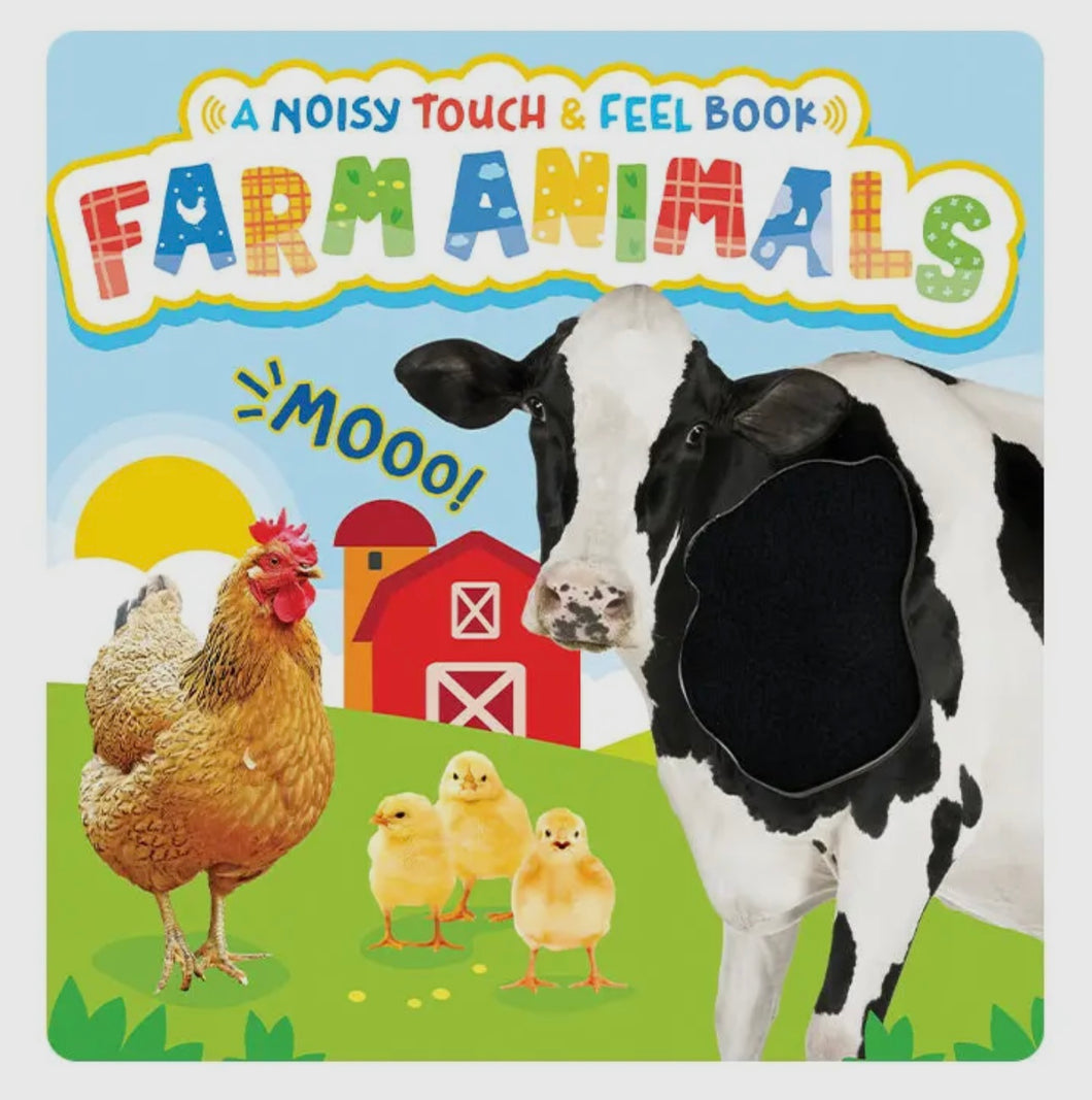 Touch and sound farm animals book