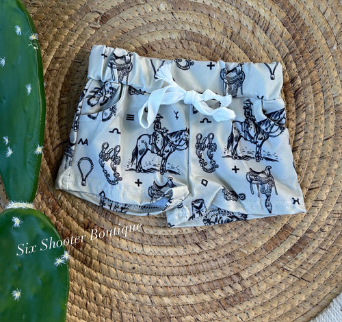 Ranch life kids shorts