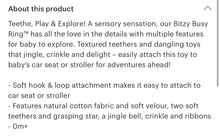 Load image into Gallery viewer, Teething activity toy farm