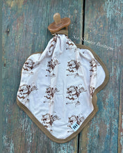 Load image into Gallery viewer, Ride em baby paci bamboo lovey