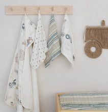 Load image into Gallery viewer, Farmhouse tractor hooded towel cloth set