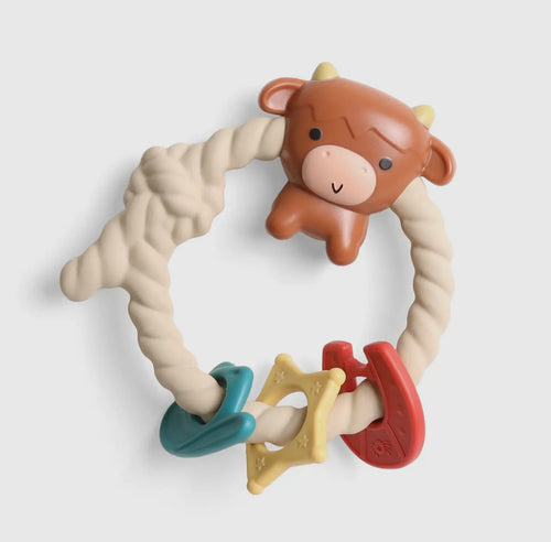 Highlander baby rattle teether