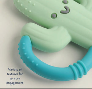 Cactus baby teether