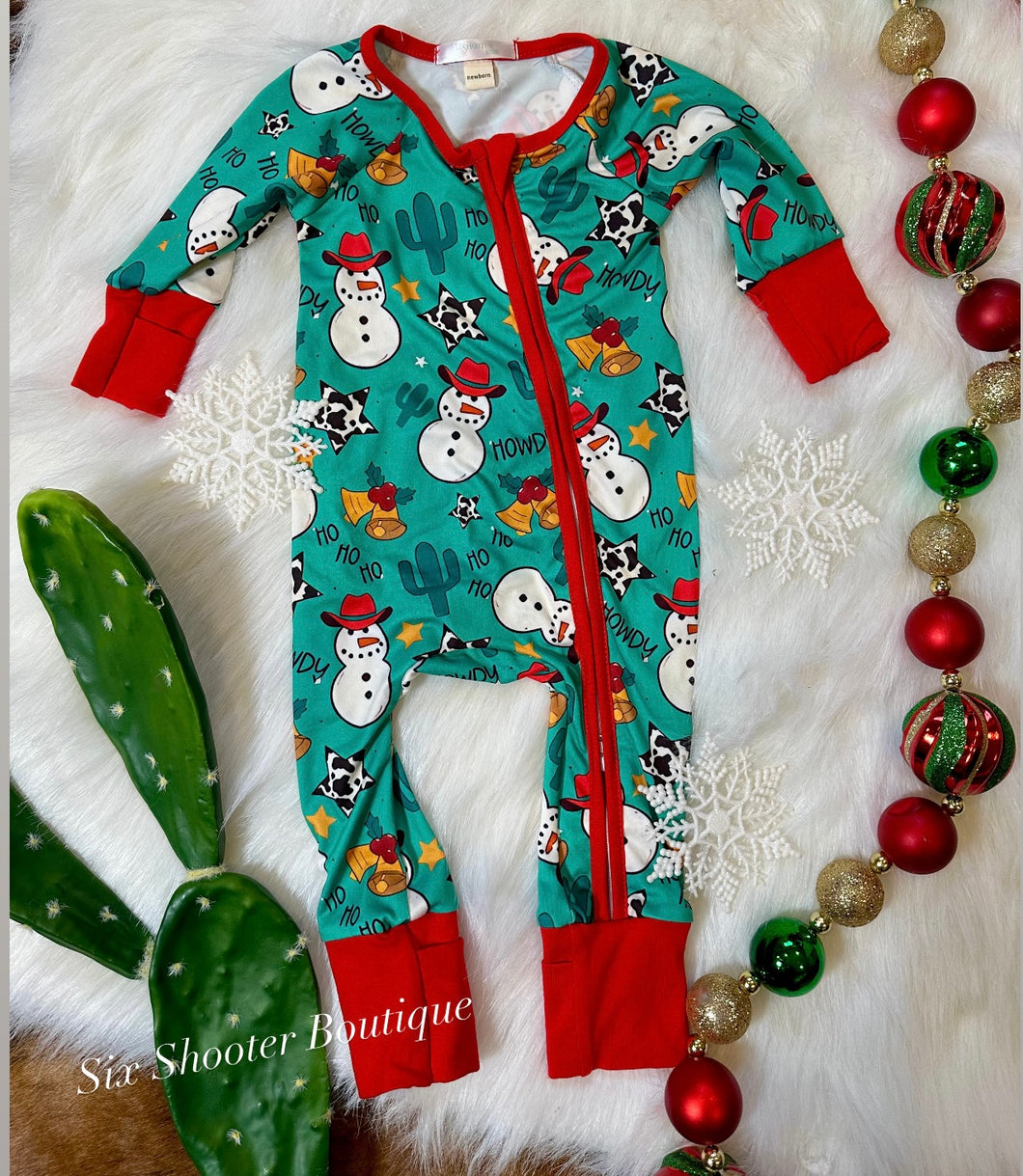 Howdy snowman sleeper