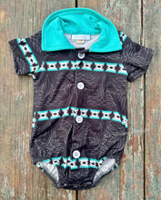 Load image into Gallery viewer, Boot stitch baby onesie romper