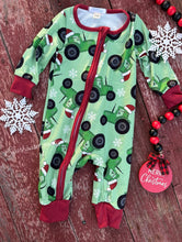 Load image into Gallery viewer, Tractor baby Christmas sleeper