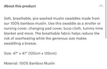Load image into Gallery viewer, Wild horse baby bamboo swaddle blanket
