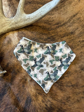 Load image into Gallery viewer, Duck camo baby drool bandanna