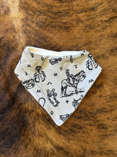 Load image into Gallery viewer, Ranch life baby drool bandanna