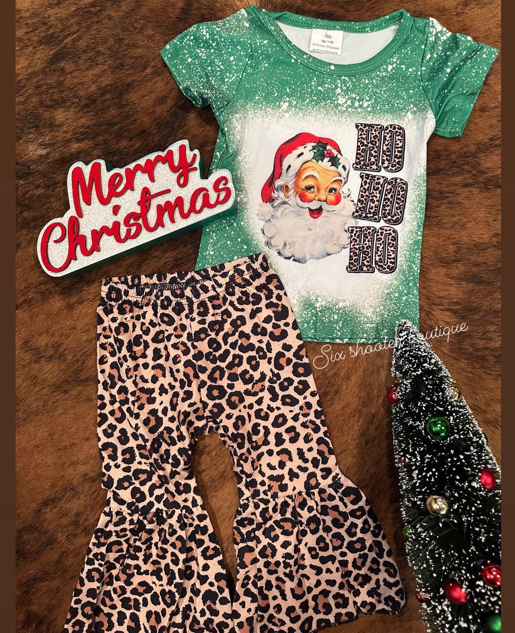 Ho ho cheetah bell set (sale)