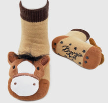 Load image into Gallery viewer, Boogie toes kids horse socks