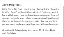 Load image into Gallery viewer, Itzy play barn