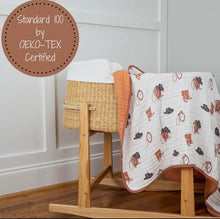 Load image into Gallery viewer, Life is better in boots baby/ toddler muslin blanket
