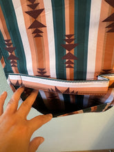 Load image into Gallery viewer, Rustic Aztec travel toiletry bag