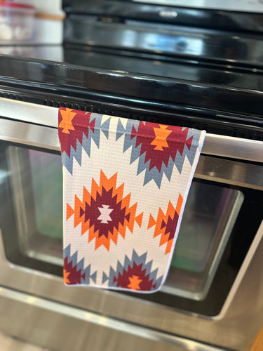 Aztec hand towel